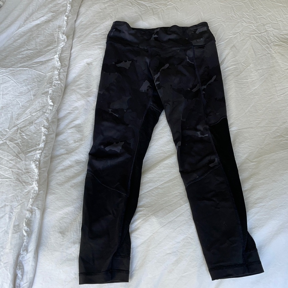 Navy Camouflage Lululemon leggings